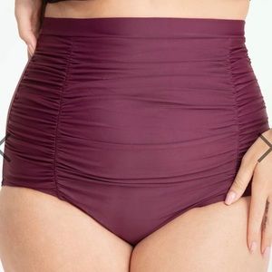 SHAPERMINT / EMPETUA High-Waisted Control Bikini Swim Bottom Size 4XL